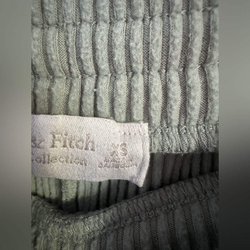 Abercrombie & Fitch mint green Women's Sweater and Sweats - Picture 7 of 9